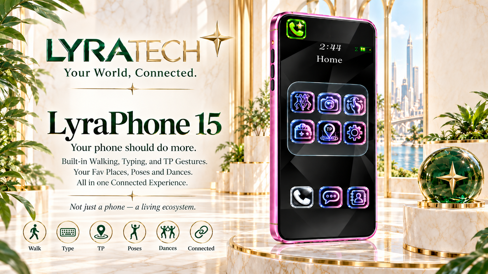 Official LyraPhone 15 campaign environment